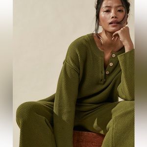 Free People Hailee Sweater Set in Giant Kelp